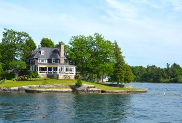 Luxury home on the water