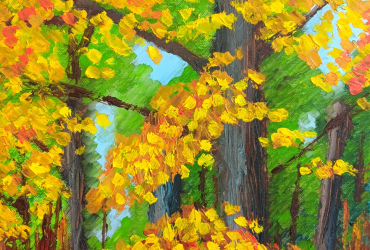 Autumn Trees I