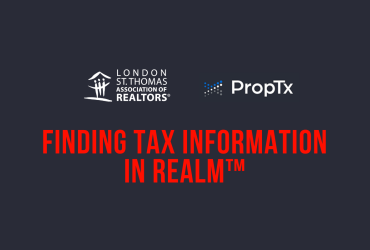 Finding Tax Information in REALM™